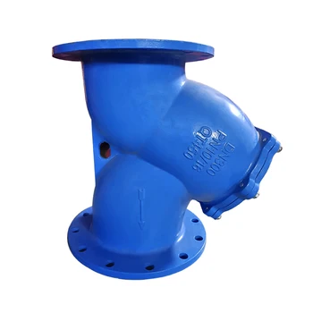 DN300 Ductile Cast Iron Y Type Filter Valve Y Type Flange Water Strainer Control Valves