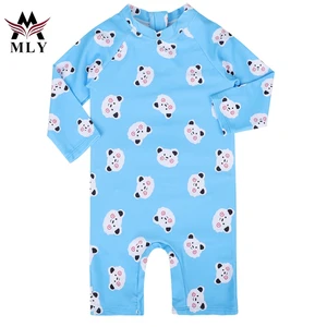 MLY Kids One-Piece Swimsuit Set Boys and Girls Beachwear Wholesale Swimwear for Toddler Children and Adolescents