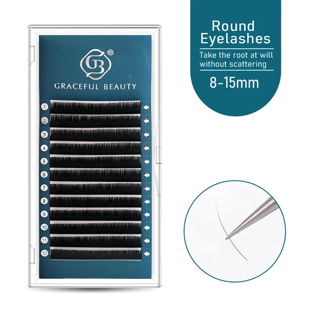 Single Lash Soft and Matte Lash Tray Best Quality 0.05 0.07 Volume Lashes Extension