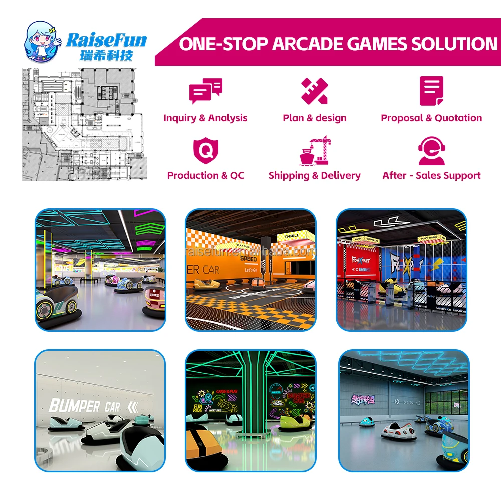 product bumper car electric dodgem battery operated for kids adults indoor outdoor amusement park playground collision spin game ride-5