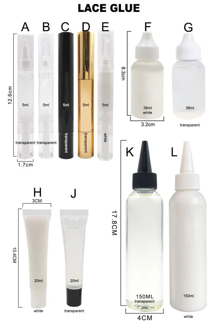 Oem Waterproof Ultra Strong Hold Hair Glue Watermelon Blueberry