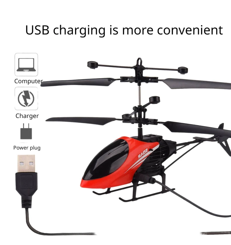 Oem 3d Printed High Quality Kids Gift Infrared Flying Model Toys Rc Remote Control Helicopter