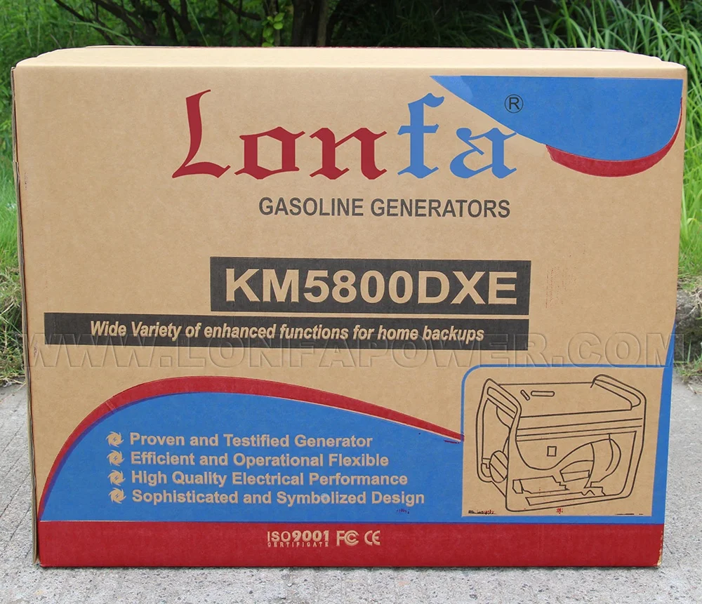 KING TOYO MAX Power Electric Generators 2.5 KW 2.5 KVA 2.8KW 3KW 7hp 3kva 3000rpm 3600rpm Generator Gasoline KM5500DX KM5800DXE