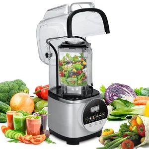 Soundproof Blender Commercial Home Blender Smoothie Profesionel with Dry Wet Mill Fashion Multifunction Blender
