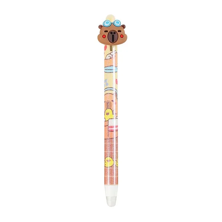 Penna gel cancellabile con animali simpatici per bambini_voghion.com
