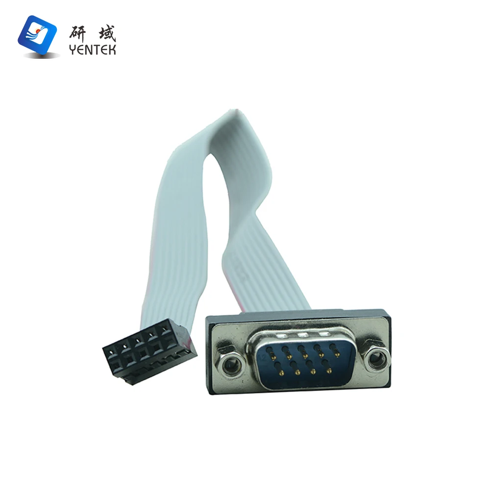 Factory COM Port USB Port VGA HD OUTPUT Display 9Pin 2.00mm COM Port Computer Motherboard RS232 Serial Baffle Data Cable 0.4m