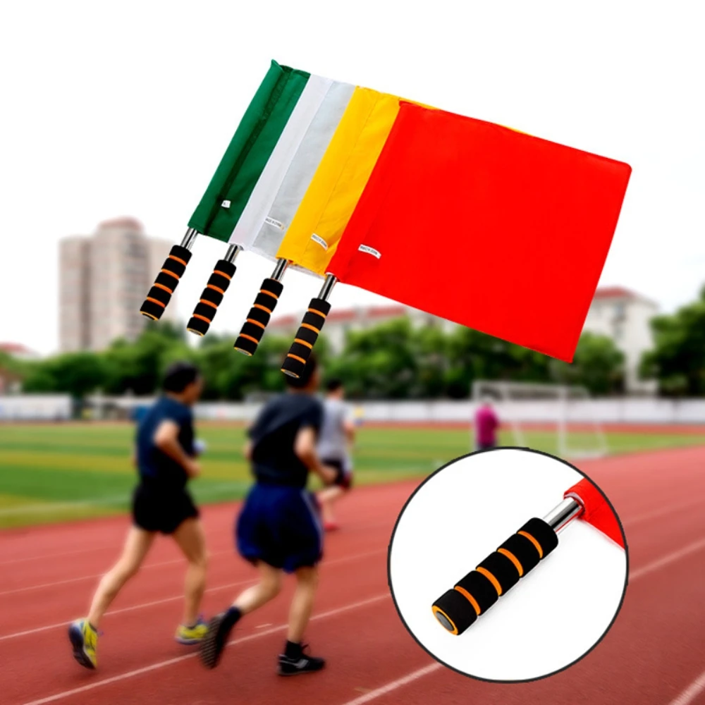 Monyance Racing Flag 4Pcs Warning Signal Flags Traffic Safety Signal Flags Commander Signal Flags Conduct Accessory 17 72x13 78x1 18inches - View #12