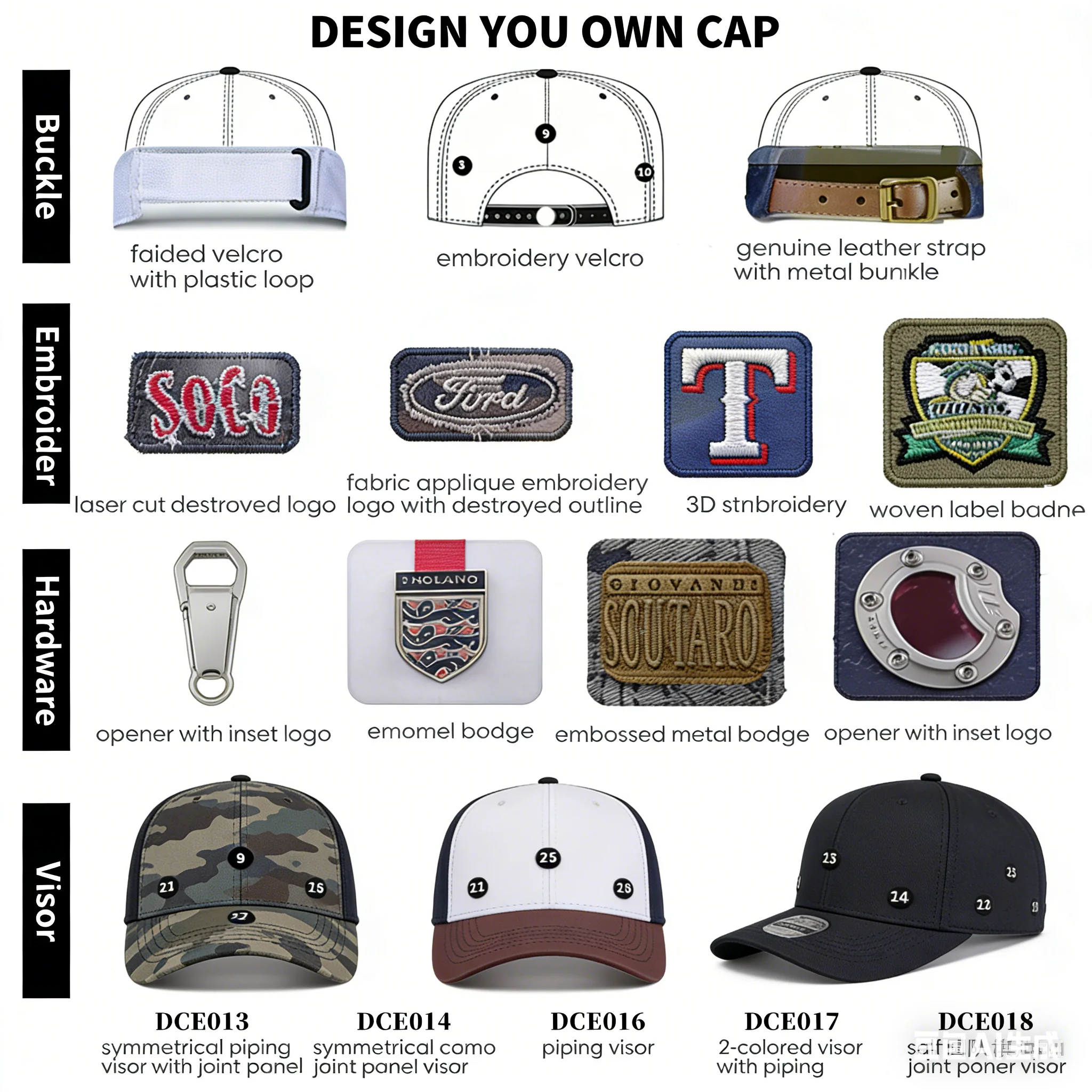 2026 New Arrival Trendy Bucket Hats for Men Women Logo High Quality Streetwear Reversible Fisherman Hat