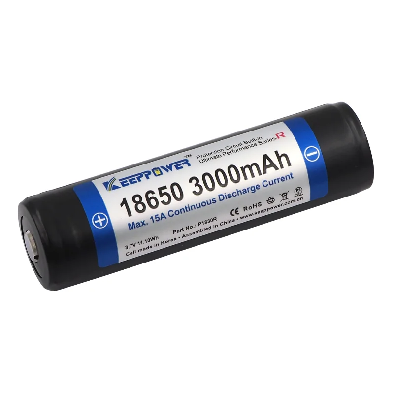 Keeppower 3120mah 18650 Battery - High Capacity & Reliable