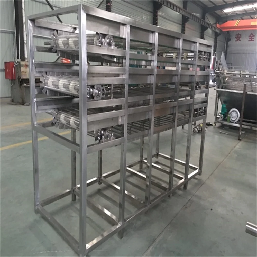Industrial Microwave Spice Drying Machine Tunnel Conveyor Dryer Stainless Steel for Chilli Powder Restaurants Manufacturing