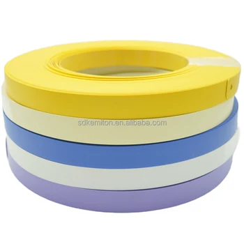 Hot Sale Edge Lipping Pvc Abs Melamine Tapacanto Pvc Edge Strip White Pvc Edge Banding Tape for Furniture
