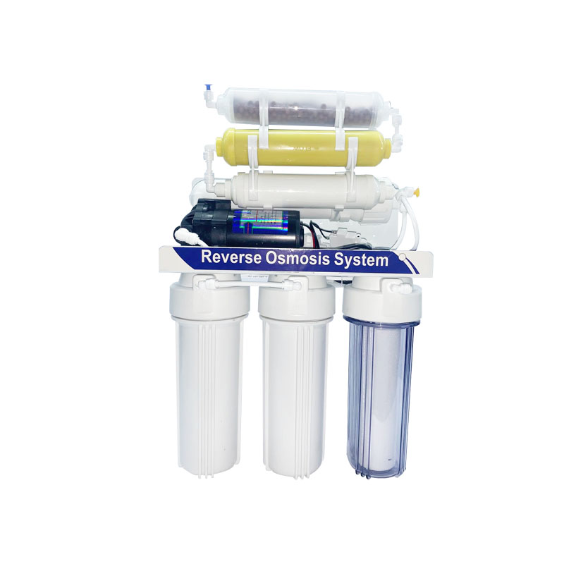 
 7-ми ступенчатый ro обратном осмосе фильтр очистки воды системы с минерально-Щелочной фильтр  