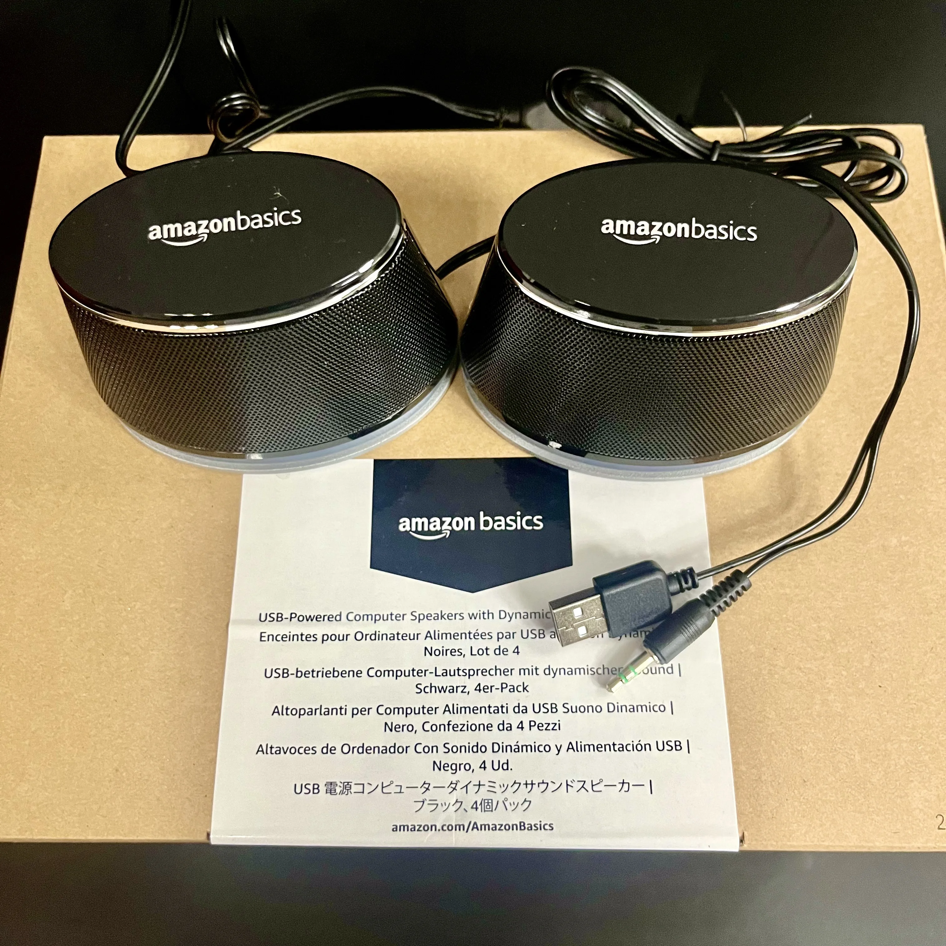 USB Powered Computer Speakers Compact Versatile Audio