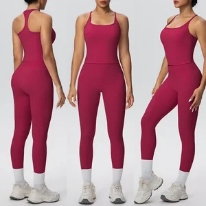 High Quality Pilates Sportswear Gym Fitness Set 2-Piece High Waist Shorts Bra Top Yoga Leggings