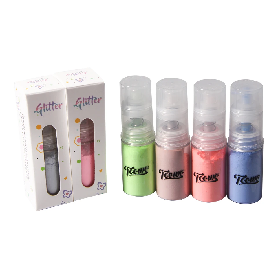 Хорошее качество блестящий неоновый порошок для тела цвет макарон мерцающий блеск туман вечеринки в ночном клубе