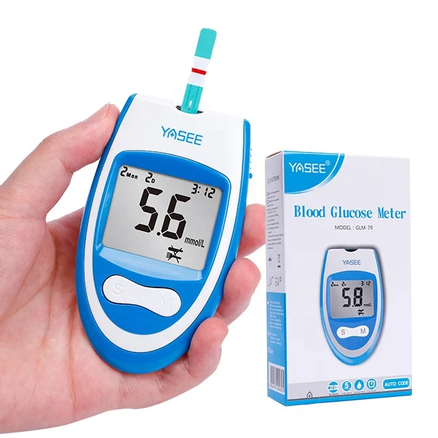 Professional Manufacturer Multi Function Easy Digital Blood Glucometer Blood Sugar Measuring Equipments