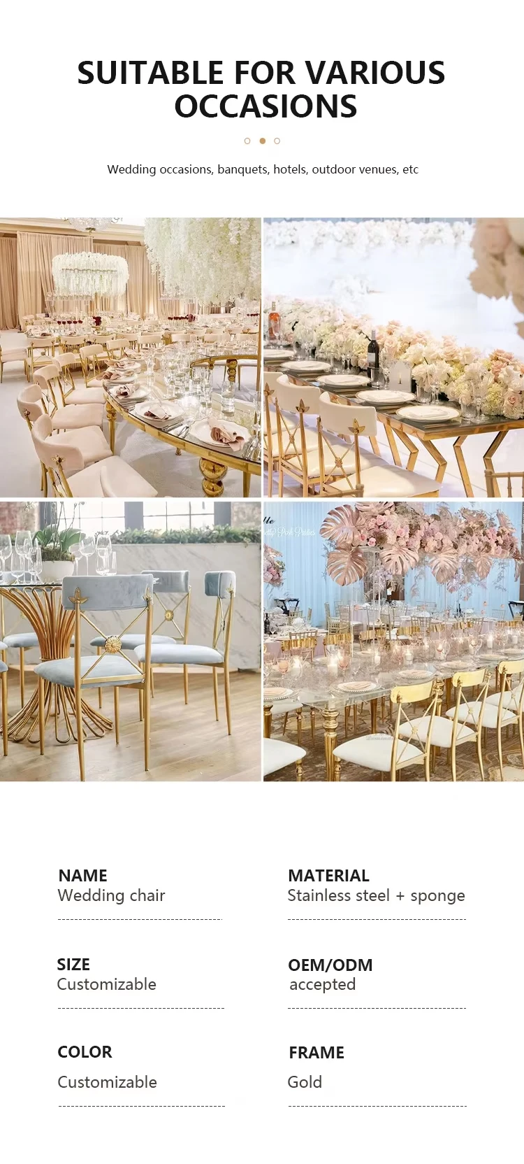 wedding chairs events dining room chairs for restaurant gold wedding chair