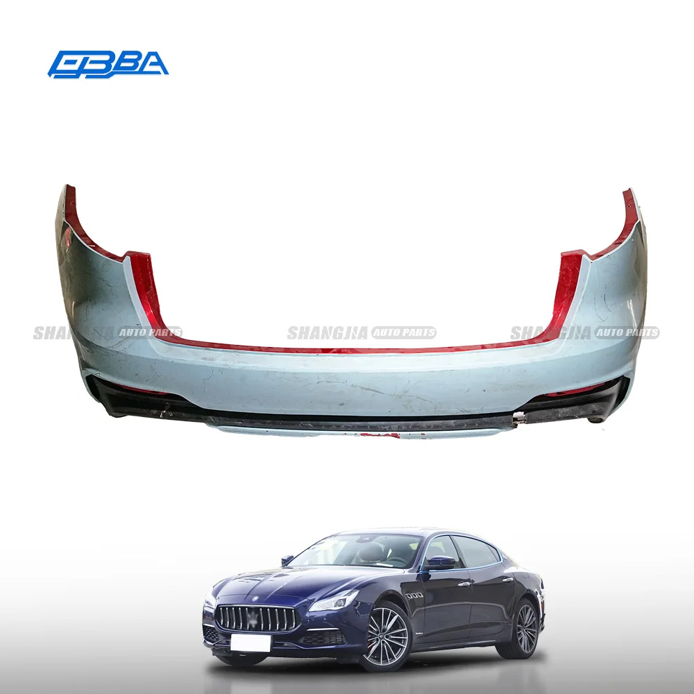 2025 Hot Sale Car Accessories Plastic Rear Bumper For Maserati Quattroporte 2018-2025 673007006