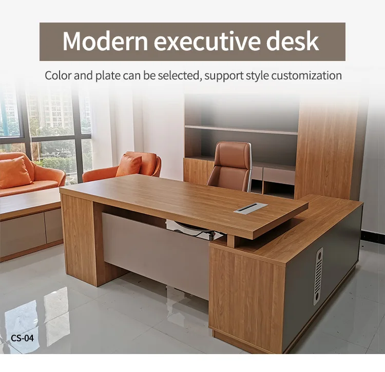 Classic Wooden Office Furniture Modern Office Table Design Luxury Executive Office  Desk Wooden L Shape Manager Desk - Buy Executive Office Desk Office  Furniture,Wood And Metal Furniture,Computer Desk L Shape Product on
