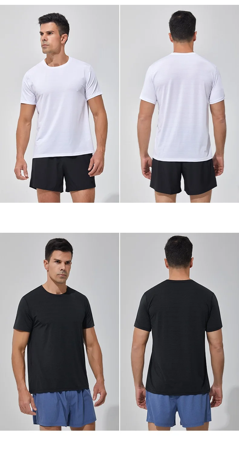 High Quality Polyester Sport Shirt Mens Running T-shirt Sportswear ...