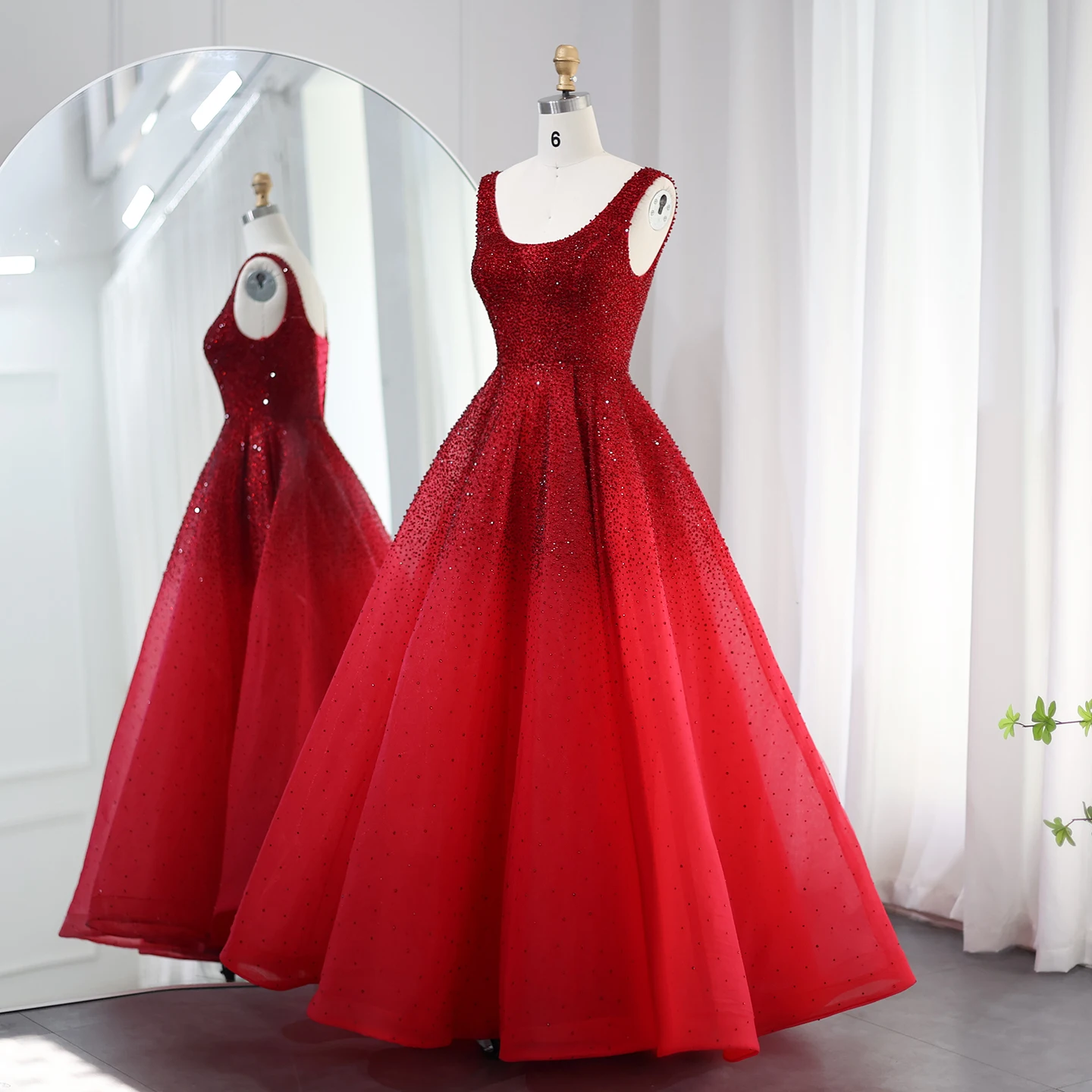 Sharon Said SS208 Luxury Dubai Sparkly Crystal Burgundy Muslim Evening Dresses Gold Formal Ball Gown for Women Wedding Party Sharon Said SS208 Luxury Dubai Sparkly Crystal Burgundy Muslim Evening Dresses Gold Formal Ball Gown for Women Wedding Party