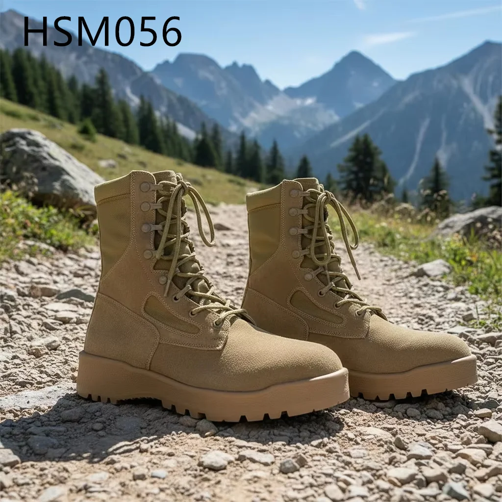 ZYF,Forestry Logging One Pair Available Belleville Combat Boots Tactical Gear Two Color Rubber Outsole Desert Boots HSM056