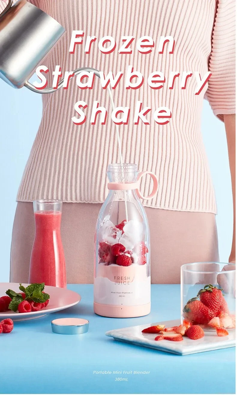 Portable Electric Mini Juicer Blender Juice Separator Juicer Cup Original Juicer