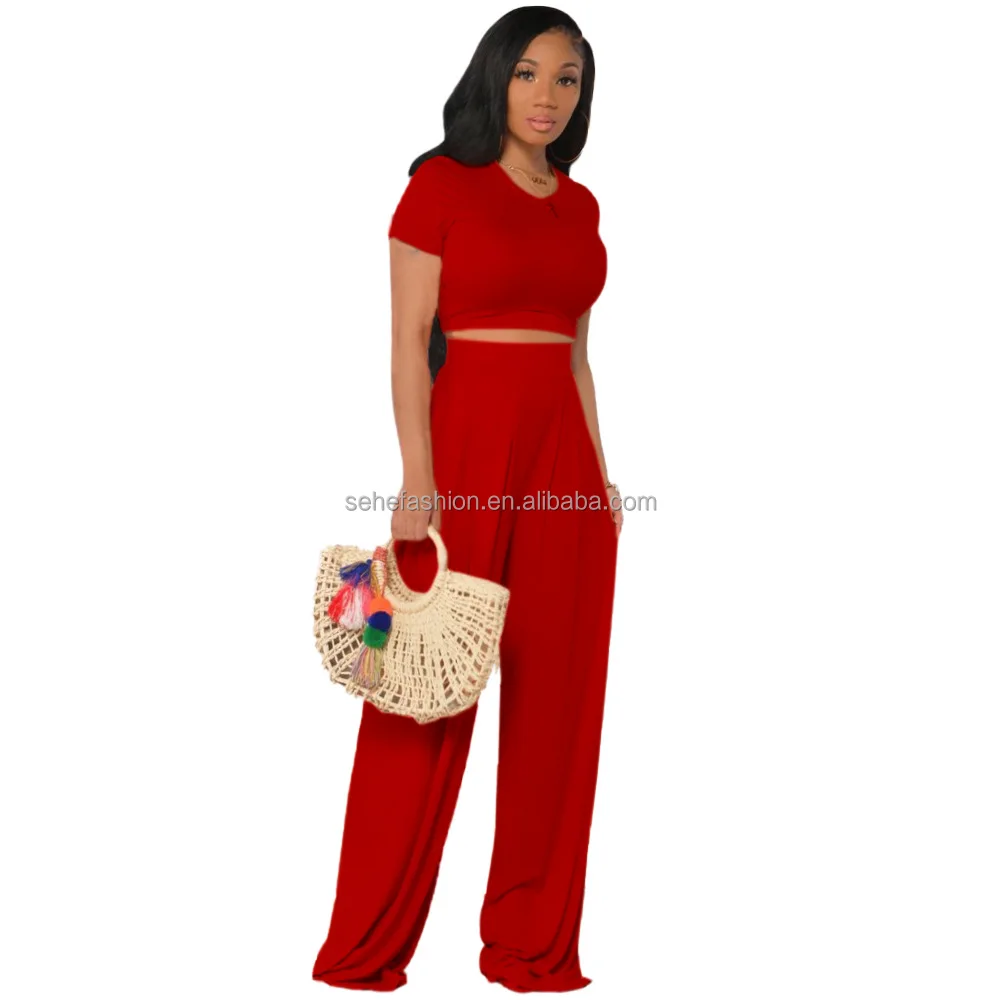 90703mx27 Crop Top Jumpsuit Casual Two Piece Set Women Clothing Buy Jumpsuit Casual,Two Piece