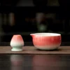 Red bowl + stand