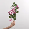 Single fork triangle plum red 80cm