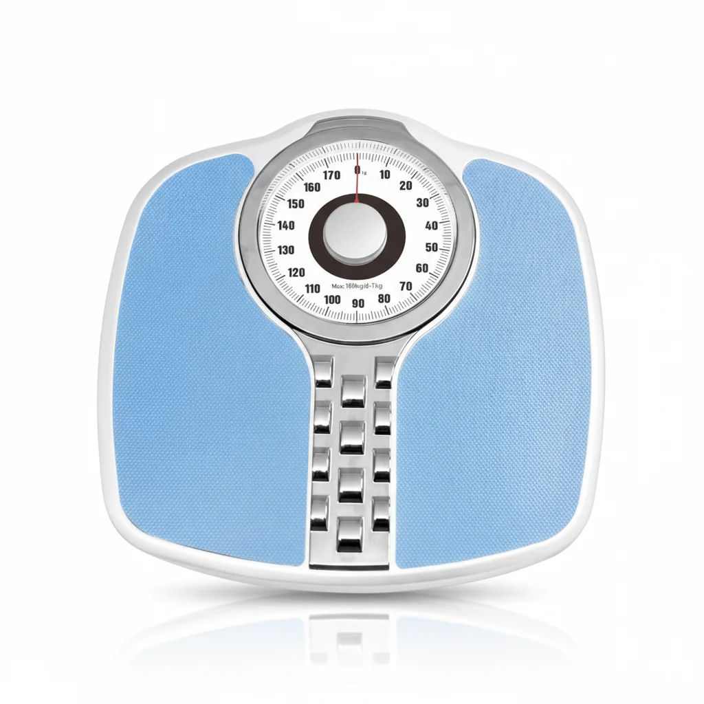 180kg Mechanical Personal Scale Classic Analog Bathroom Scale Non-Slip Manual Body Weight Scale Floor Balance for Home Hotel Gym