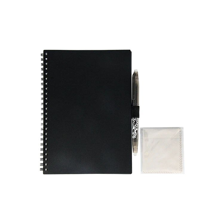 Water Proof Spiral Notebook Rocketbook Erasable Reusable Writing Smart