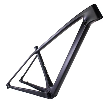 Carbon 29er mtb frame UD matte Thru axle BSA mountain bicycle frames