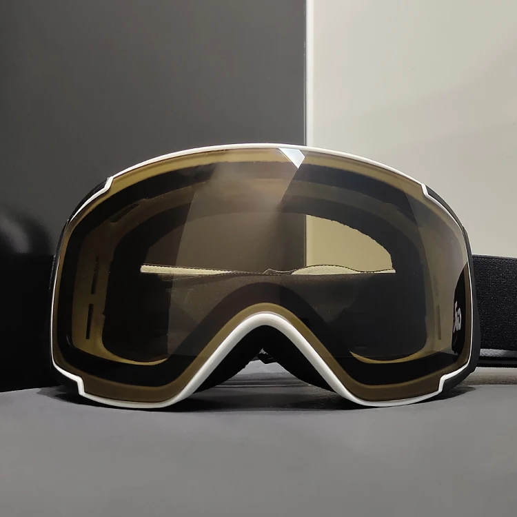 Yijia Optical Wholesale Custom Fashion Designer Anti Fog Snowboarding Goggles Uv Protection Ski