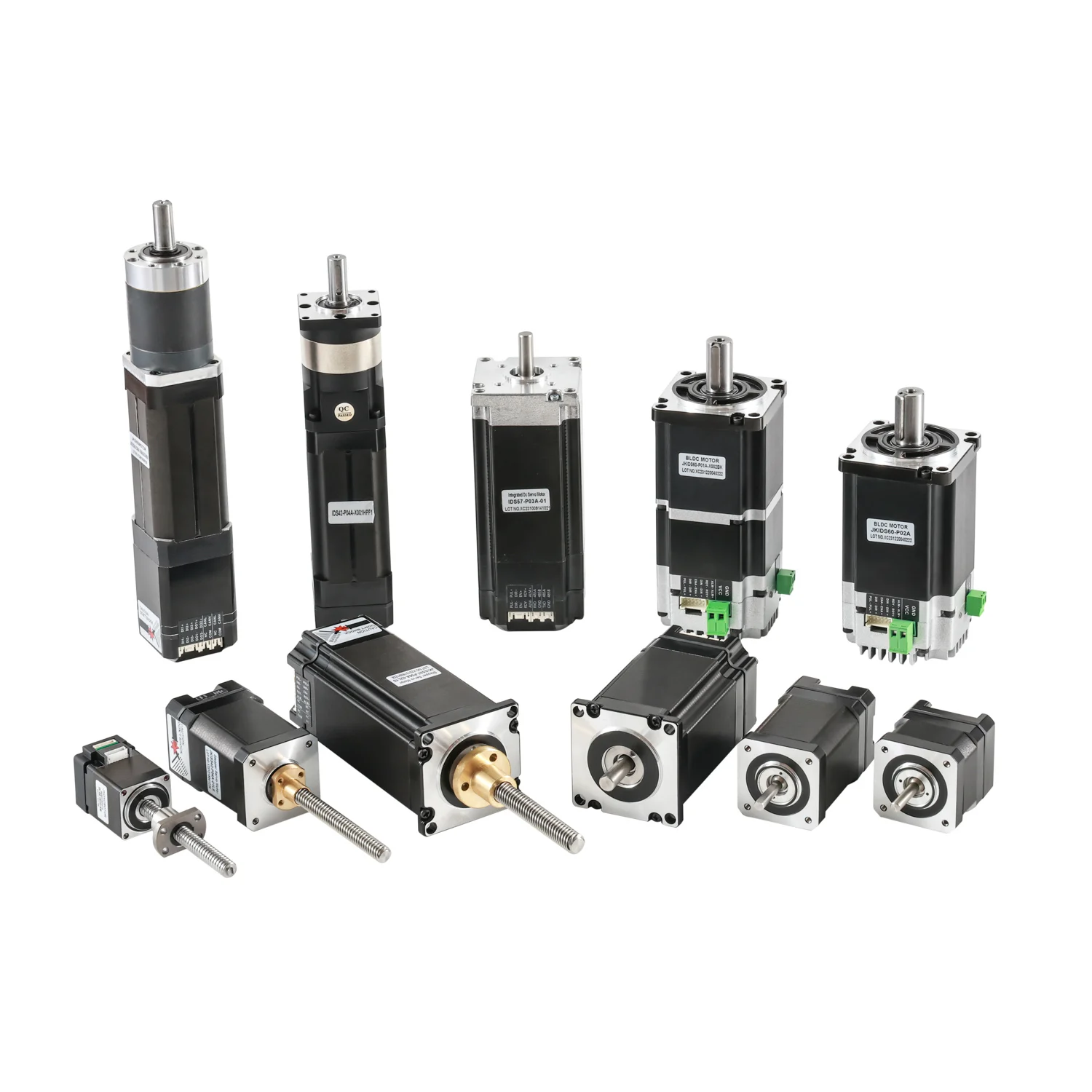 Jkongmotor 12v 24v 36v 48v 72v 310v Brushless Dc Worm Geared Motor Bldc Series Dc Motor + Encoder + Gearbox Sliding Gate Opener