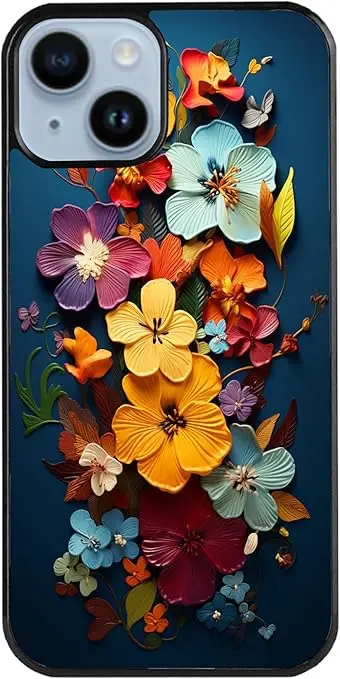 Laudtec Colourful Floral Designed Garden Flower Prints Case for iPhone 15 pro max Slim Fashion Designs Protective Case supplier