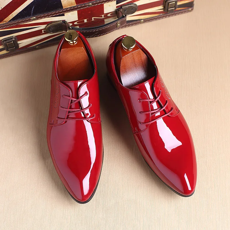 Men Leather Dress Shoes 