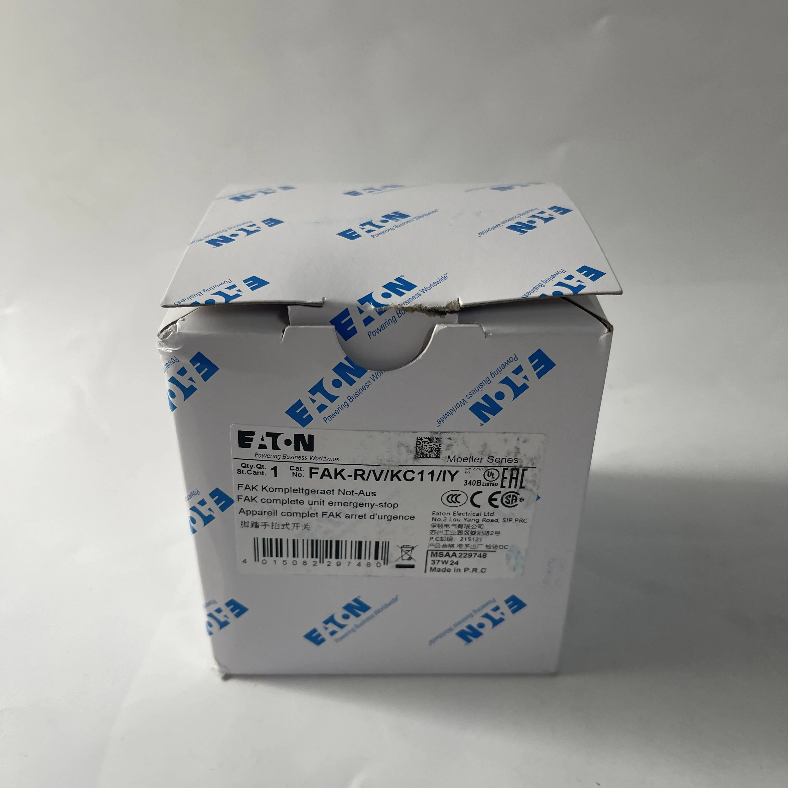 EATON FAK Complete Unit (Emergency-Stop) FAK-R/V/KC11/IY EATON FAK Complete Unit (Emergency-Stop) FAK-R/V/KC11/IY