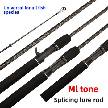 Heavy Glass Fiber Lure Rod for Splicing Rod Stainless Steel Guides Medium Fast Action Wholesale – Rod – view 5