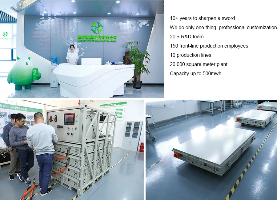 CTS Energy Storage Battery 100KWH 150KWH 186KWH High Voltage LiFePO4 Lithium Battery manufacture