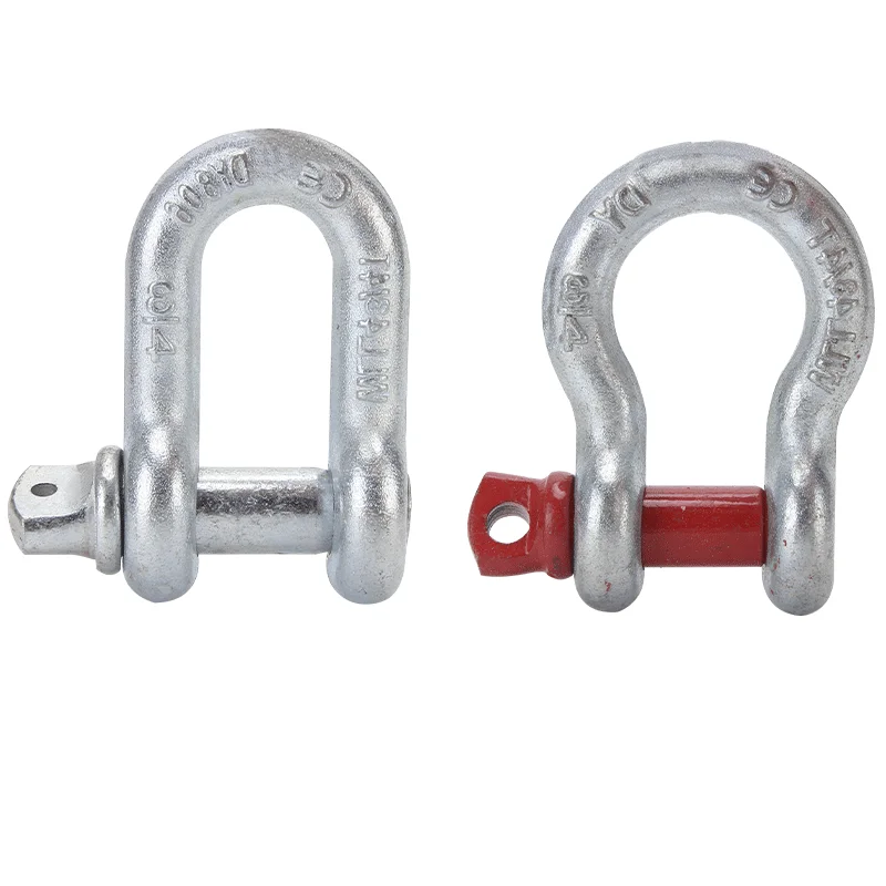 Bolted Bow Shackle High Strength Shackle Surface Galvanized For Use In