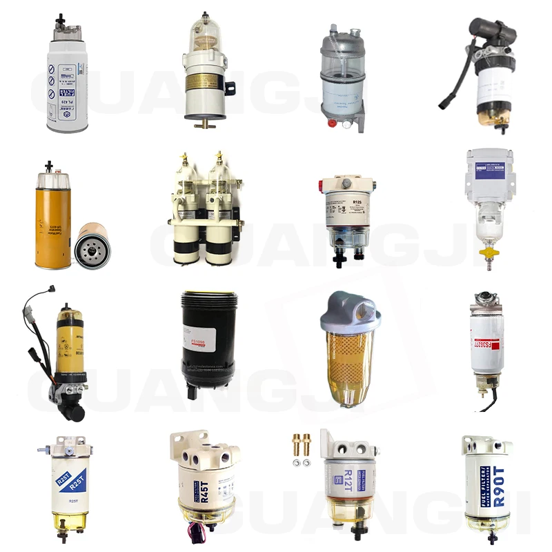 CHNMST Fuel Water Separator Fuel Filter S3213 with Transparent Cup Bowl for Trucks Trailers Marine diesel Engine Parts Filter