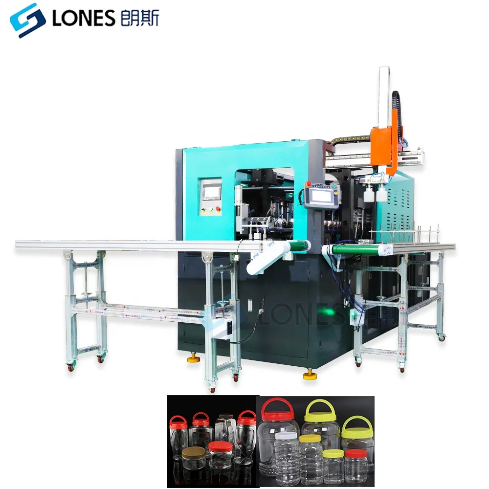 LS-A2 Custom Fully Automatic PET Bottle Machine 10Ml to 2L PET Jar Bottle Blower 2000BPH Fabrica De Maquinas De Botellas De PET