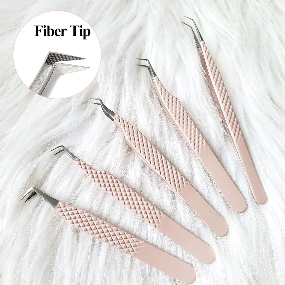 Top Rated Fiber Tip Lash Tweezers Private Label, Fast Shipping