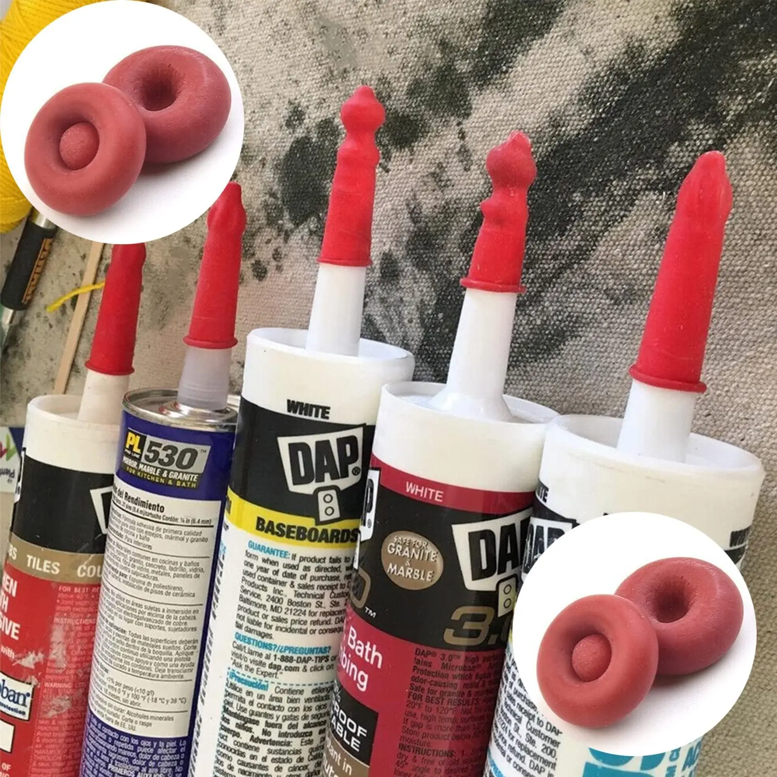 2023 Hot Sale Caulk Saving Caps Caulk Cap Saver For Sealing And