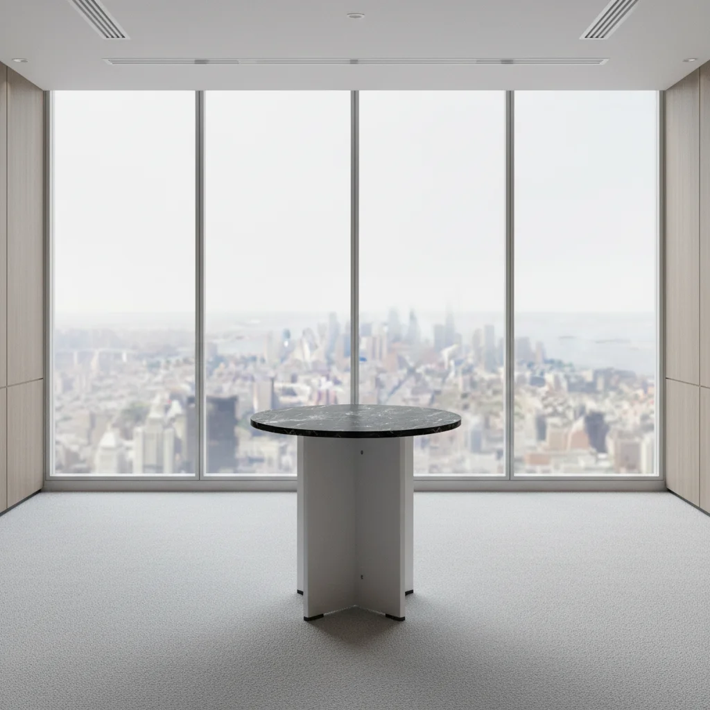 Compact Consultation Table ABS Connection System Coffee Meeting Desk Office Conversation Furniture 5
