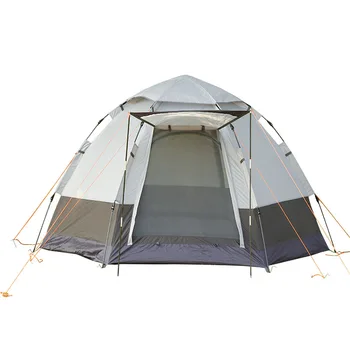 APZ039 New Outdoor Portable Waterproof protection Travel Hiking Hexagonal Pavilion Automatic Pop-Up family Camping tent