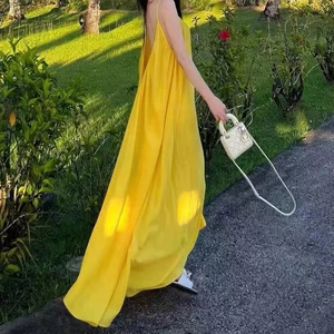 Plus Size Maxi Dress for Women Casual 2026 Fashion Curvy Womens Summer Sundress V-Neck Beach Lady Long Maxi Best Dress