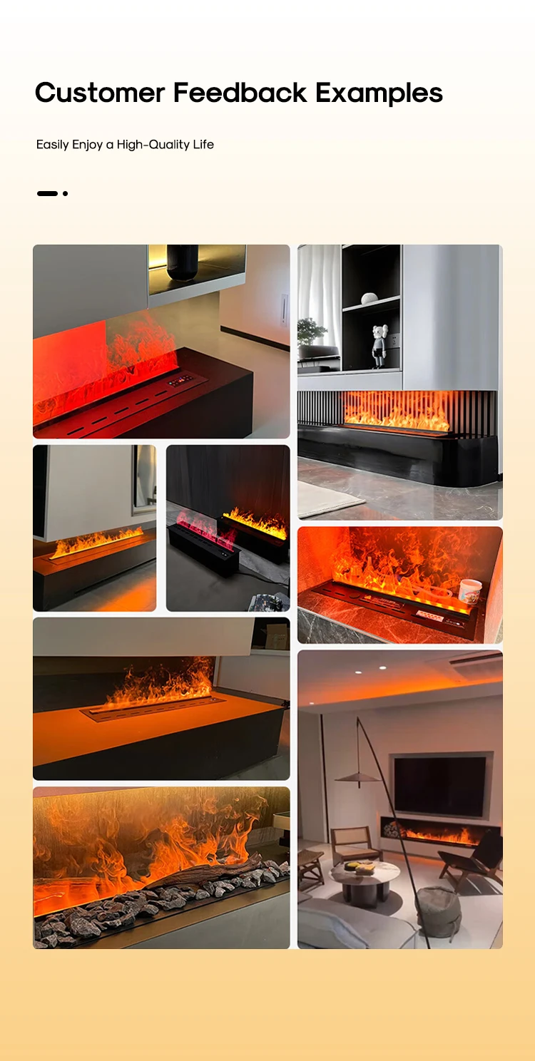 Electric Fireplace, 70-300cm, LED - detail 22