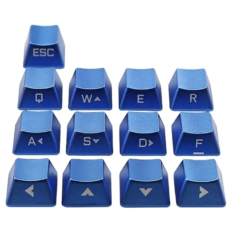 OEM Custom Made CNC Precision Machining Solid Metal Aluminum Keycaps Machined Parts for Mechanical Keyboard Keycaps